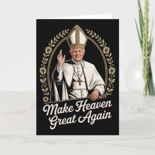 Carte Refaire le ciel à nouveau Donald Trump en tant que