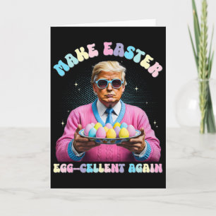 Carte Refaire Pâques Œuf-cellent Encore Drôle de Lapin T