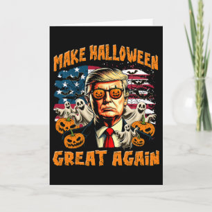 Carte Refaisons Halloween Grande Encore Donald Trump Sai