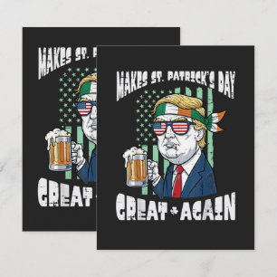 Carte Refaisons la Saint-Patrick Grande Encore Saint-Pad
