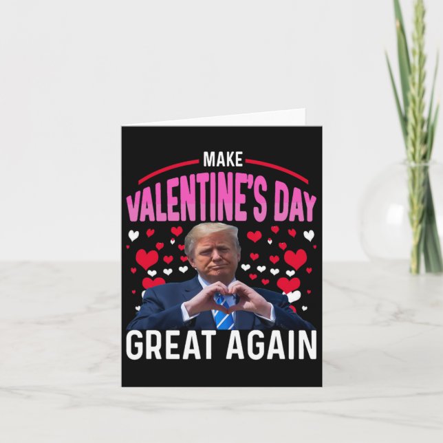 Carte Refaisons la Saint-Valentin avec humour Amoureux d (Devant)