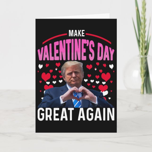 Carte Refaisons la Saint-Valentin avec humour Amoureux d (Devant)