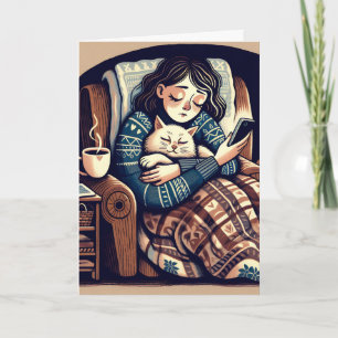 Carte Réfléchissez à votre sujet   Un ami malade chroniq