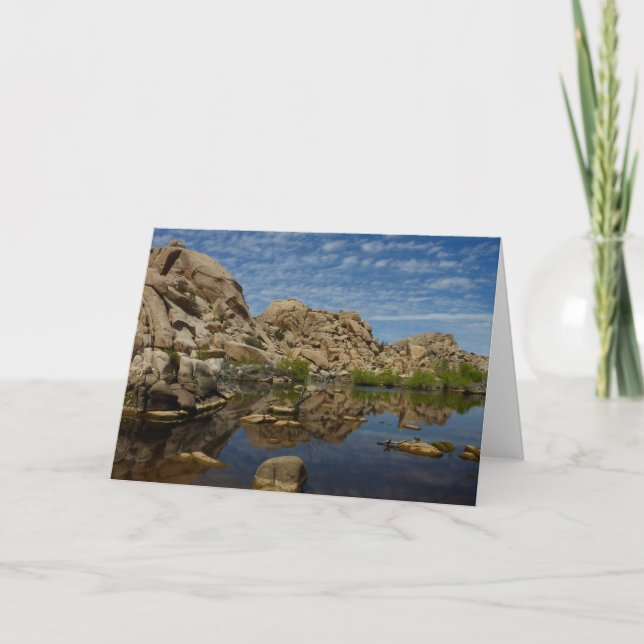 Carte Reflet du Barker Dam à Joshua Tree I (Devant)