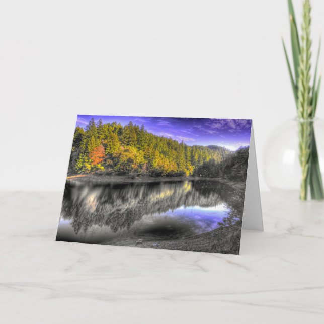 Carte Réflexion d'arbre de Tam (Devant)