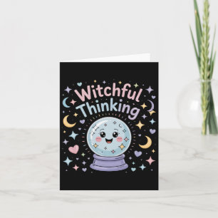 Carte Réflexion Witchful Crystal Ll Vibes Halloween