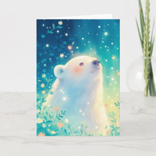 Carte Regard Serein d'Ours Polaire