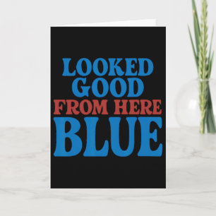 Carte Regardait Bien D'ici Bleu Drôle Softll Maman Maman