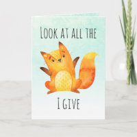 Regarde Tous Les Renards Que Je Donne | Funny Pun