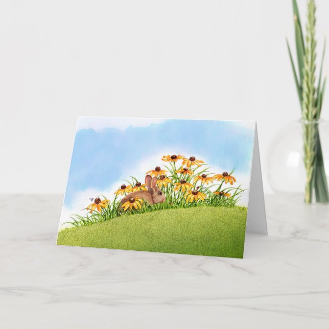 Carte Regarder des coccinelles (Devant)