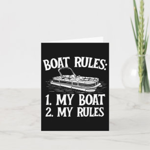 Carte Règles nautiques - Bateau Bateau Lac Bateau Capita