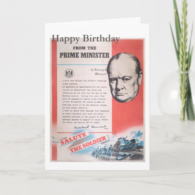 Carte Réimpression d'une affiche britannique de guerre. (Devant)