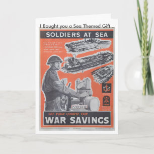 Carte Réimpression d'une affiche britannique de la pério