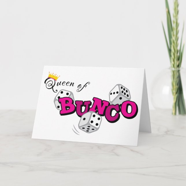 Carte Reine de Bunco (Devant)