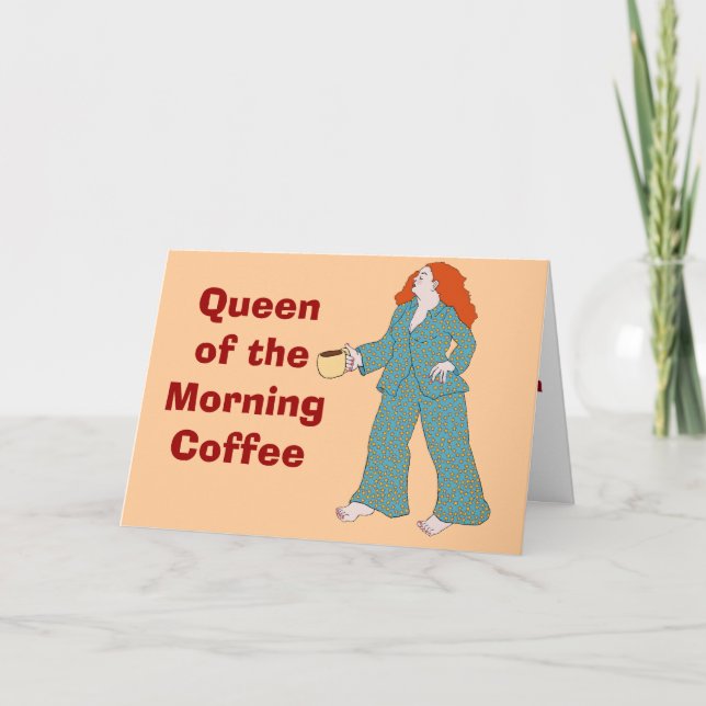 Carte Reine du Morning Coffee (Devant)