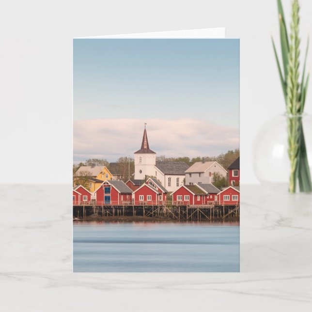 Carte Reine Lofoten Norvège (Devant)