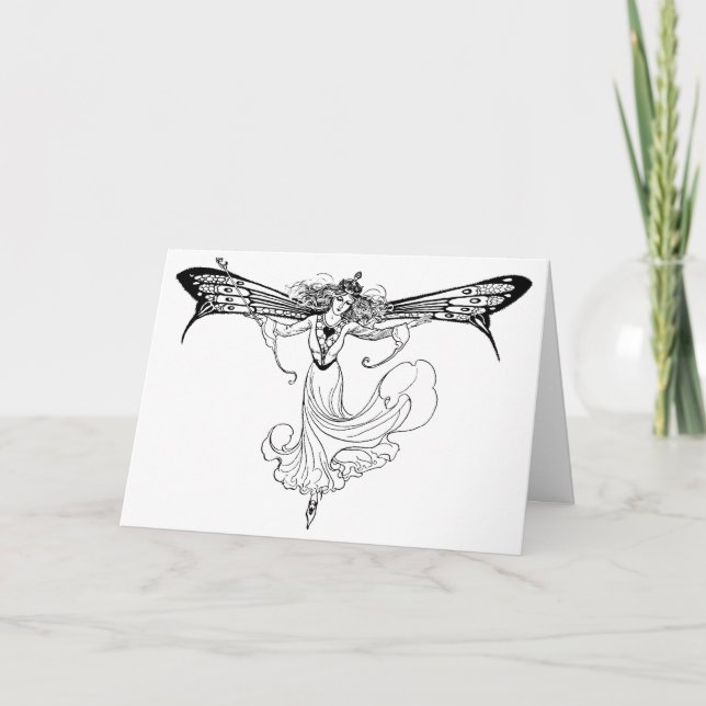 Carte Reine Mab Fée, Reine des Fées (Devant)