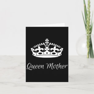 Carte Reine mère fête des mères maman grand-mère