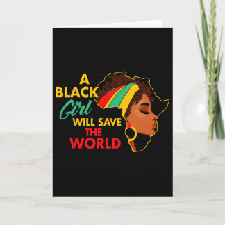 Carte Reine noire Histoire noire Une fille noire sauvera