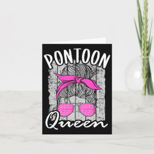 Carte Reine Ponton Vie Lac Correspondance Famille Vacanc