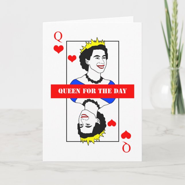 Carte Reine pour le JOUR ! (Devant)