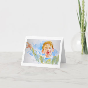 Carte Rejoice Greeting Card
