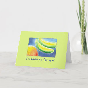 Carte Relations entre bananes et fleurs de pamplemousses