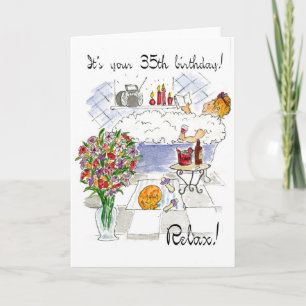 Carte 'Relax' 35e Anniversaire