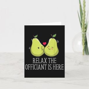 Carte Relax L'Officier Est Ici Prêtre Mariage Ordaine