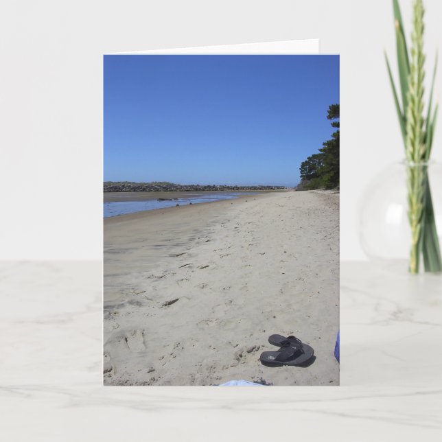 Carte Relaxation de plage (Devant)
