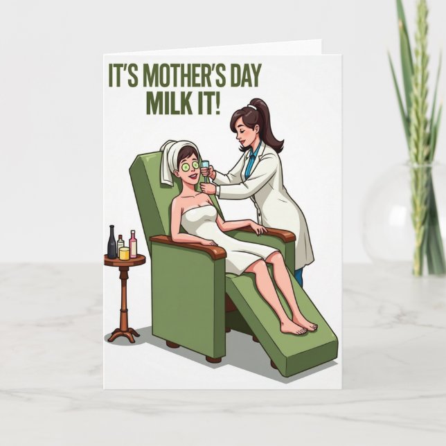 Carte Relaxing Mothers Day Spa Card (Devant)