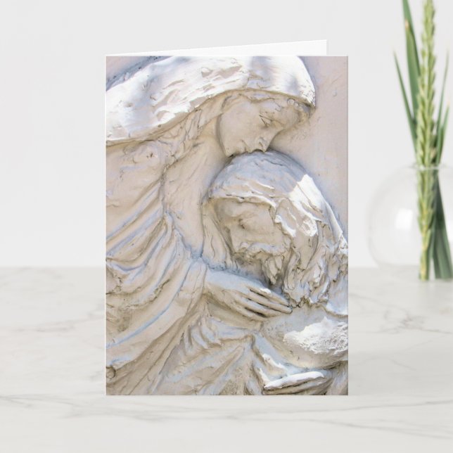 Carte religieuse de bénédiction d'anniversaire (Devant)