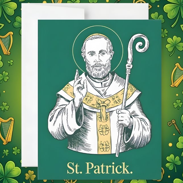 Carte religieuse de la Saint-Patrick (Créateur téléchargé)