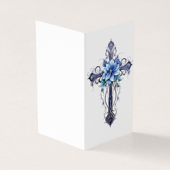 Carte religieuse de Noël personnalisée (Outside)
