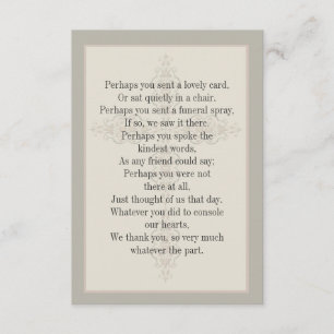 Carte religieuse de perte de filigrane croisé