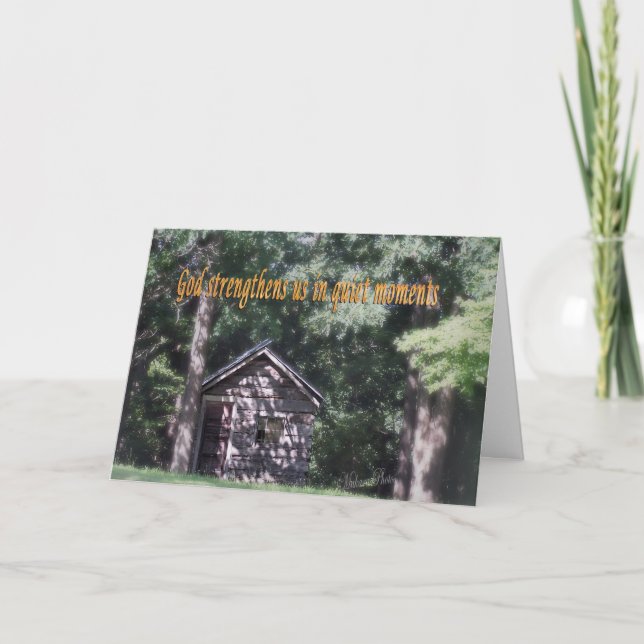 Carte religieuse d'Encourgement (Devant)