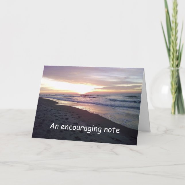 CARTE REMARQUE D'ENCOURAGEMENT DU LEVER * SENTIZ-VOUS MI (Devant)