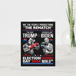 Carte Rematter Le Don Et Le Croc Joe Biden - Pro Trump