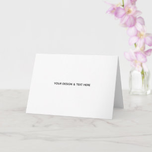 Carte Remerciement à un Enseignant Minimaliste Blanc Pro