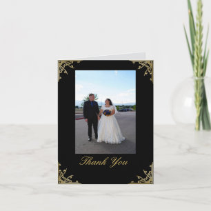 Carte Remerciement de mariage personnalisable