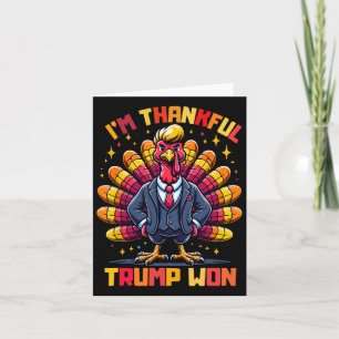 Carte Remerciements Trump Je suis Remercié Trump Won