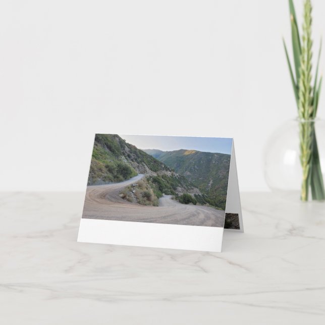 Carte Remerciements Utah Switchback (Devant)