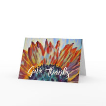 Remerciez Belle Tournesol Thanksgiving