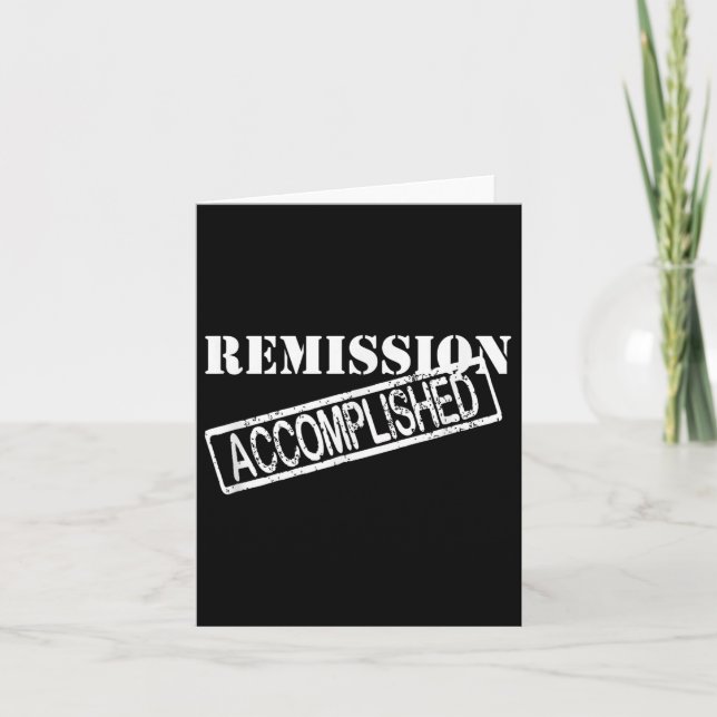 Carte Remise Accomplie Survivor Shirt (Devant)