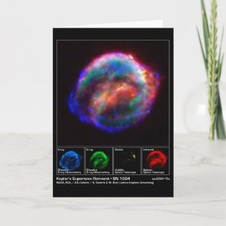 Carte Remnant Supernova de Kepler - SN 1604 NASA