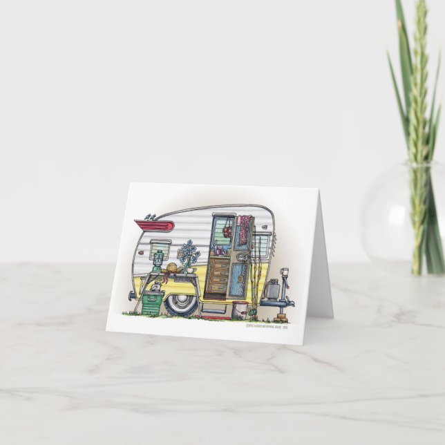 Carte Remorque Camper Shasta RV (Devant)