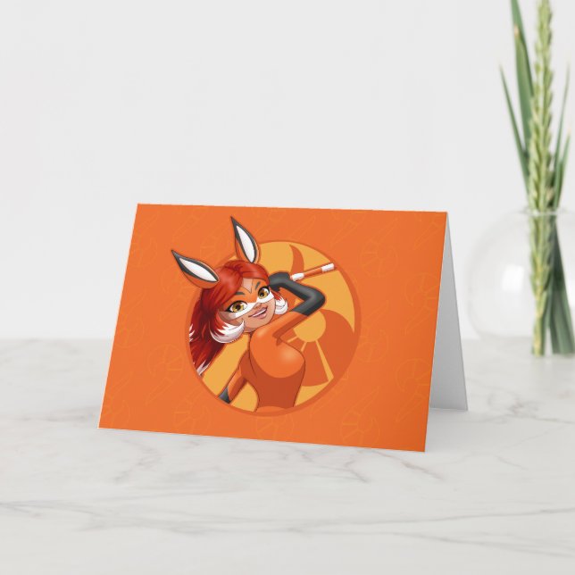 Carte Rena Rouge Orange Badge (Devant)