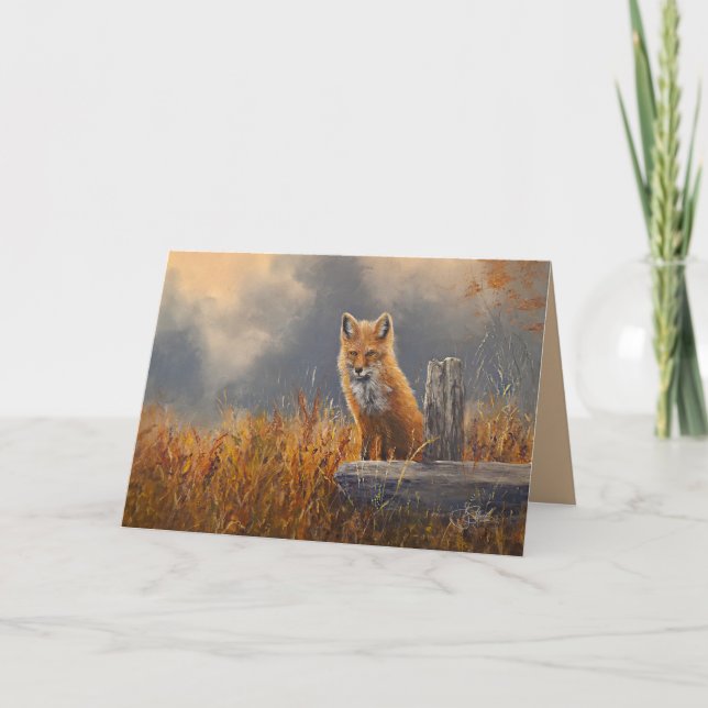 Carte "Renard 2026" (Devant)