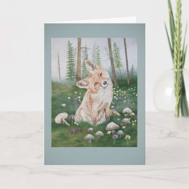 Carte Renard de la forêt (Devant)