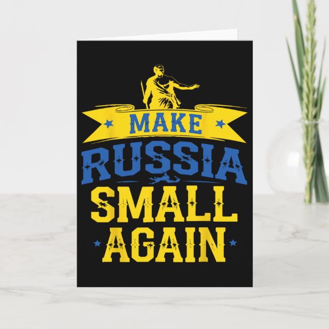 Carte Rendez à la Russie sa petite taille – Drôle de déc (Devant)